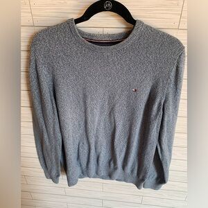 Tommy Hilfiger blue Gray Men's Sweater